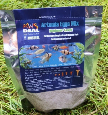 ARTEMIA EGGS from Salt Lakes MIX/BEGINNER LEVEL 97% HATCH RATE - Image 1