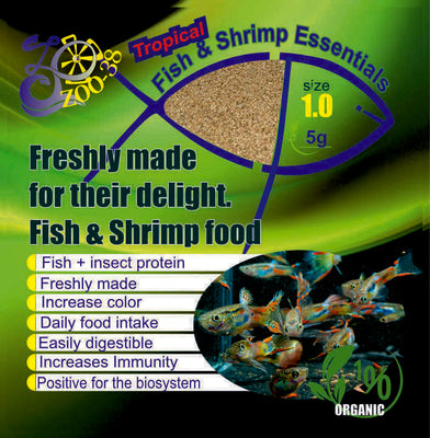 Fish Protein & Vitamins Complex Micro Granules 0.3-1 mm TROPICAL FISH FOOD - Image 1